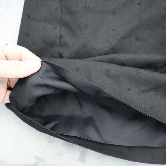 Utah Tailoring Designer Dress Womens Black Short Sleeve Square Neck Outwear - Picture 16 of 16